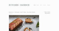 Desktop Screenshot of kitchencadence.com